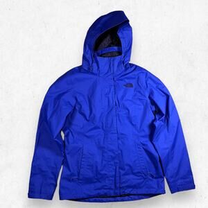 The North Face DryVent Rain Wind Jacket Women's Size‎ S Purple Full Zip